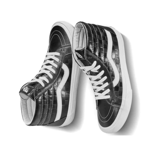 Vault by Vans Sk8-Hi Reissue VLT LX Checkerboard Embossed *NWTin Box* - Picture 2 of 10